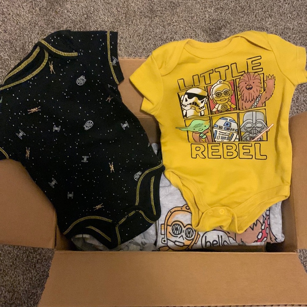 Infant Boys Clothing Grab Box